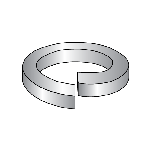 #6 Medium Split Lock Washers, 316 Stainless Steel