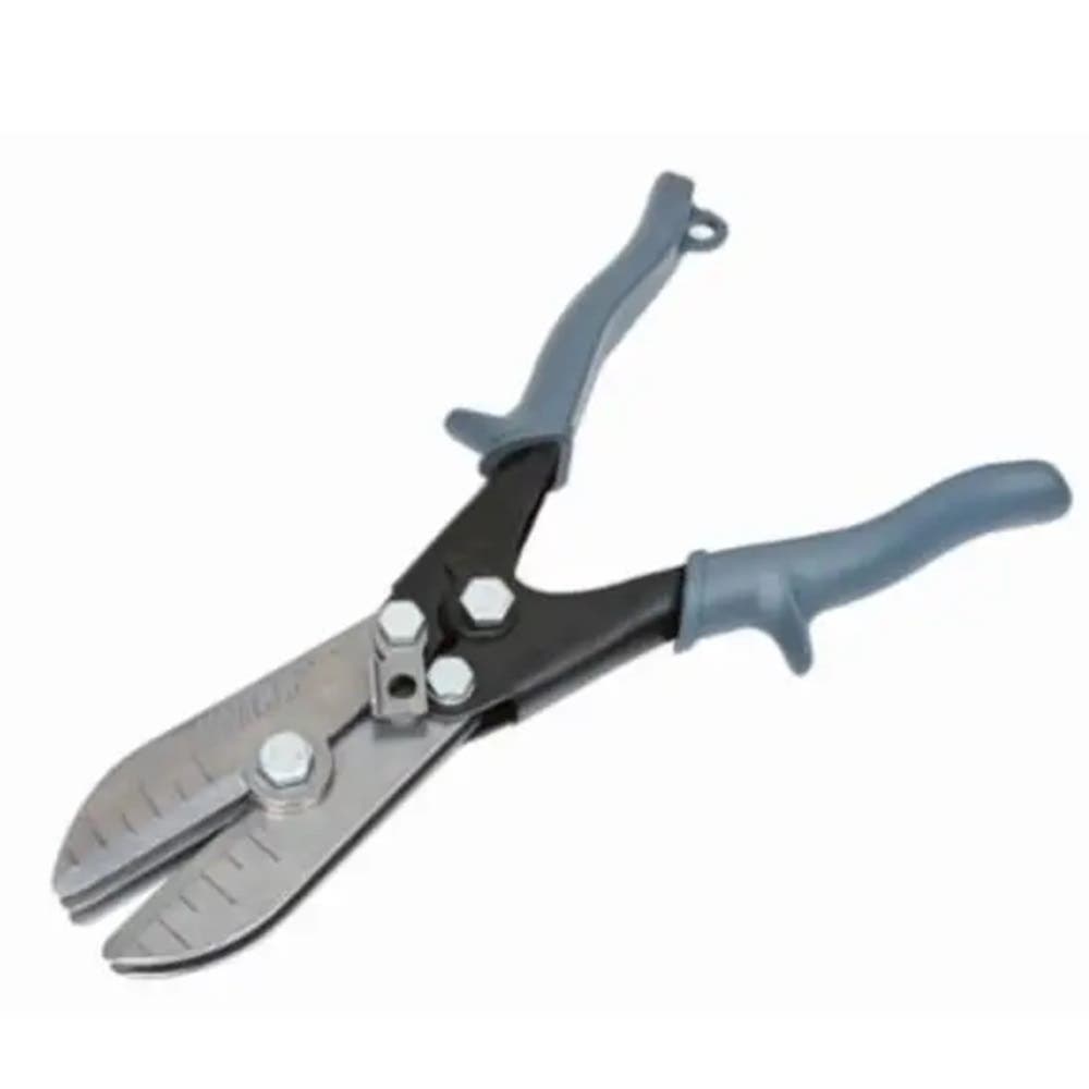 Wiss 9-3/4" HVAC 5-Blade Hand Crimper, 1-1/4" Throat Depth, 9-3/4" Length, WCS5