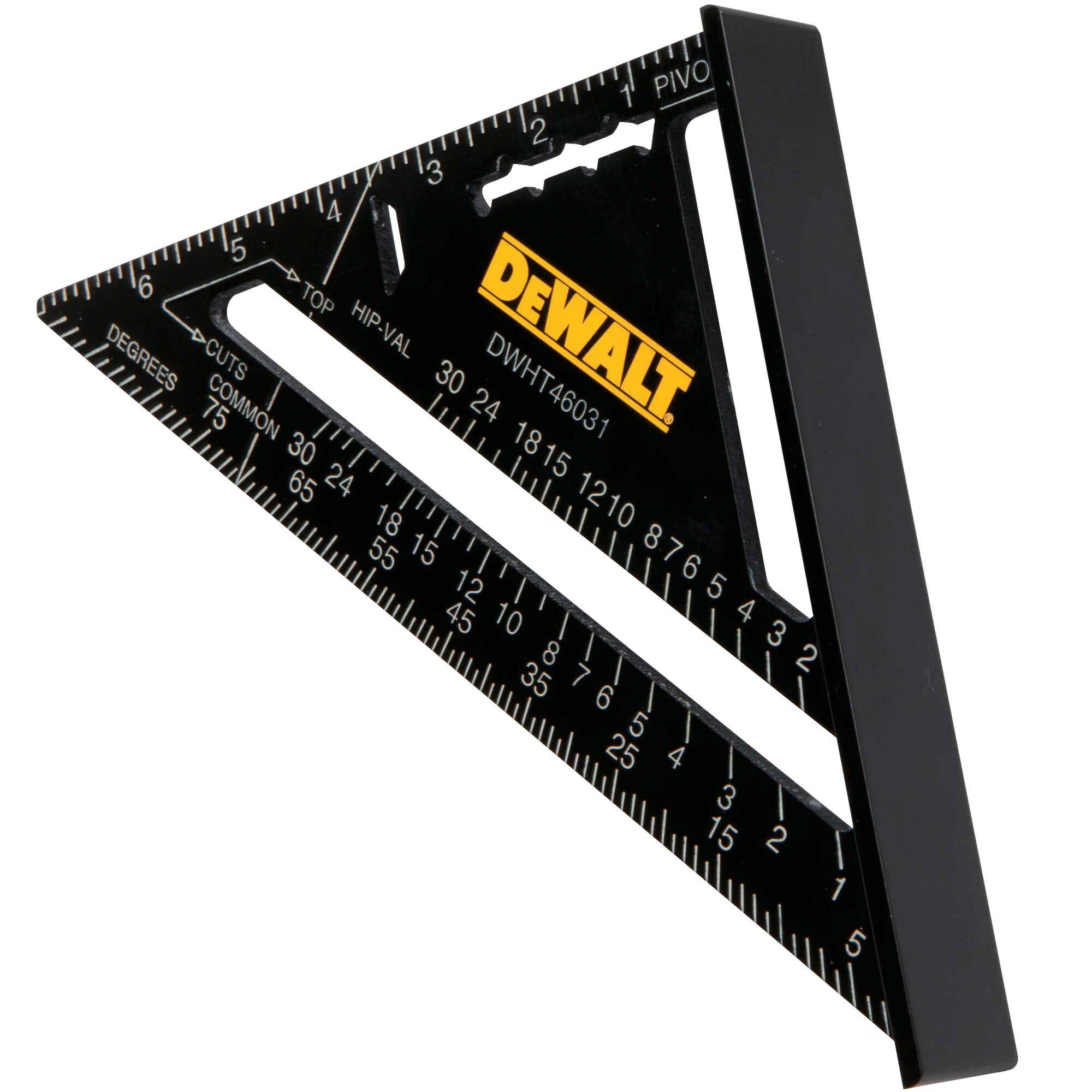 7" Premium Rafter Square, Aluminum, DeWalt DWHT46031