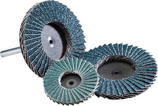 3" Sait-Lok-R Mini Encore Flap Discs, 120 Grit, United Abrasives 74835
