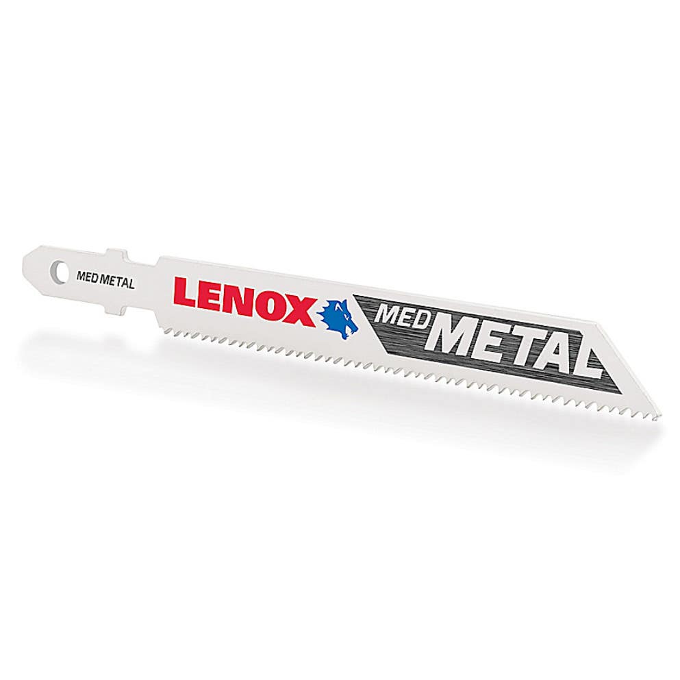 3-5/8" x 3/8" x .037 14 TPI LENOX Metal Cutting T-Shank Jig Saw Blades (25-Pack) -  1991561