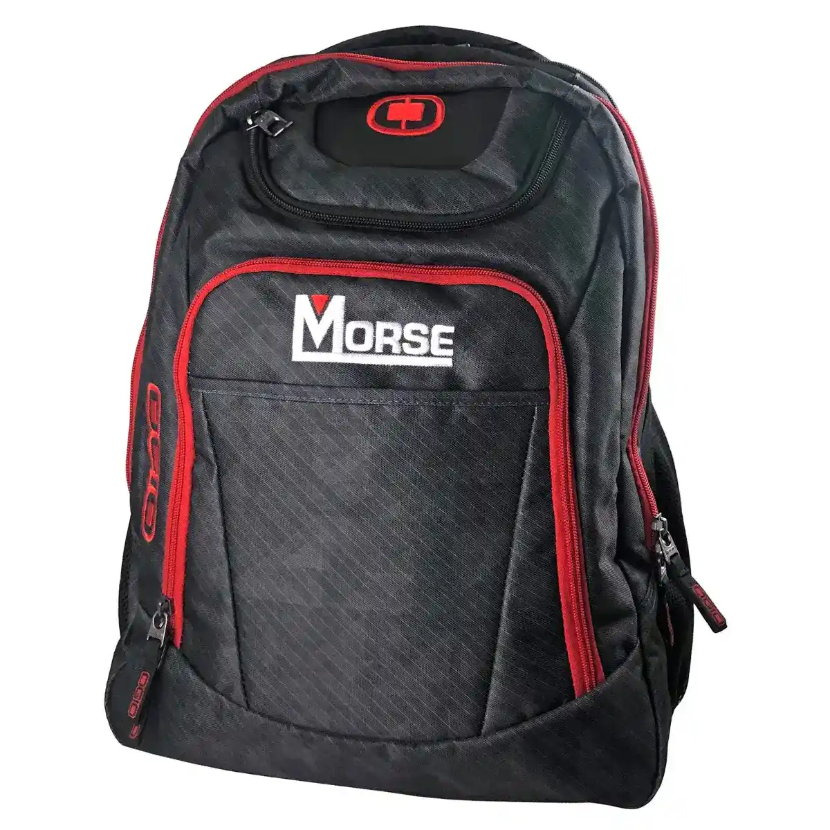 MK Morse Heavy Duty Backpack with MK Morse Logo
