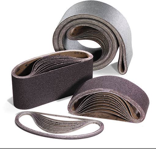 1" x 42" LA-X Sait Saver Economy Aluminum Oxide Belts, Closed Coat, X Weight Cotton, 50 Grit, Sait Saver, United Abrasives 60624