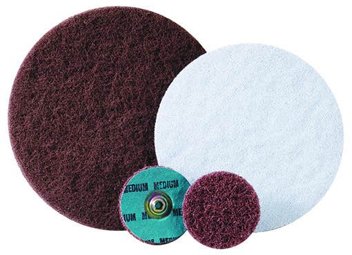 3" Thick Sait-Lok Sand-Light Non-Woven Blending Discs, General Purpose, United Abrasives 77682