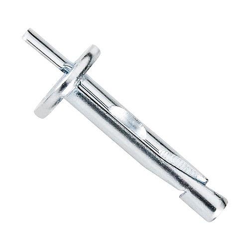 6mm (1/4) x 1-3/8, Powers Safe-T+ Pin Nail Anchors, Carbon Steel Zinc Plated