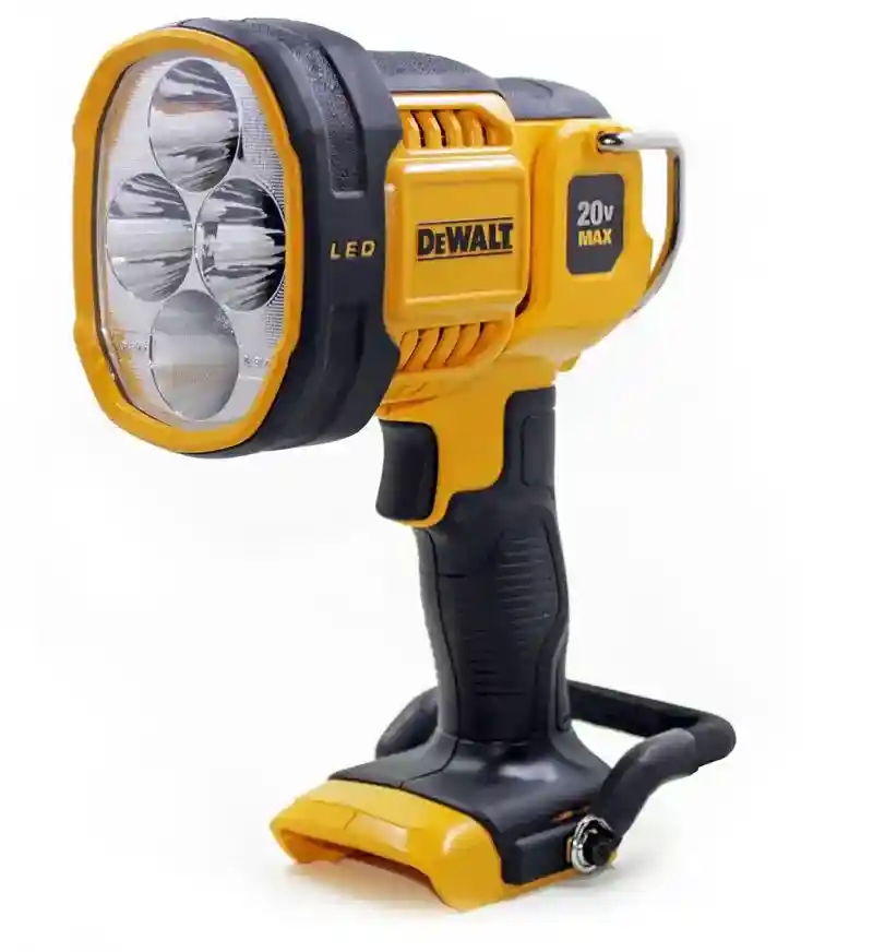 20V MAX* Lithium-Ion 90 & 1,000 Lumens Jobsite LED Spotlight with Lanyard Ready Attachment Point