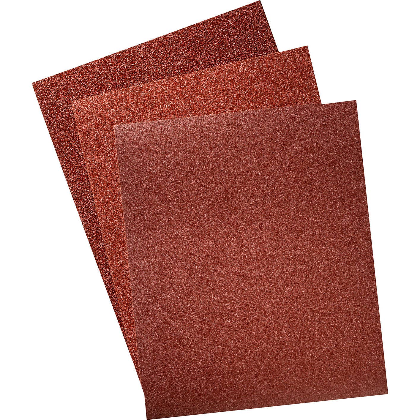 9" x 11" 3S Stearated Aluminum Oxide Grain Hand Sanding Sheets, 120C Grit - Medum Weight / Medium Flexibility, United Abrasives 84232