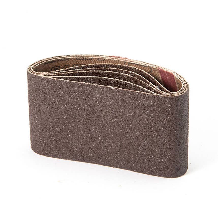 3" x 21" 1A-X/2A-X Aluminum Oxide Belts, Closed Coat, X Weight Cotton, 40 Grit, Blue Line, United Abrasives 57202