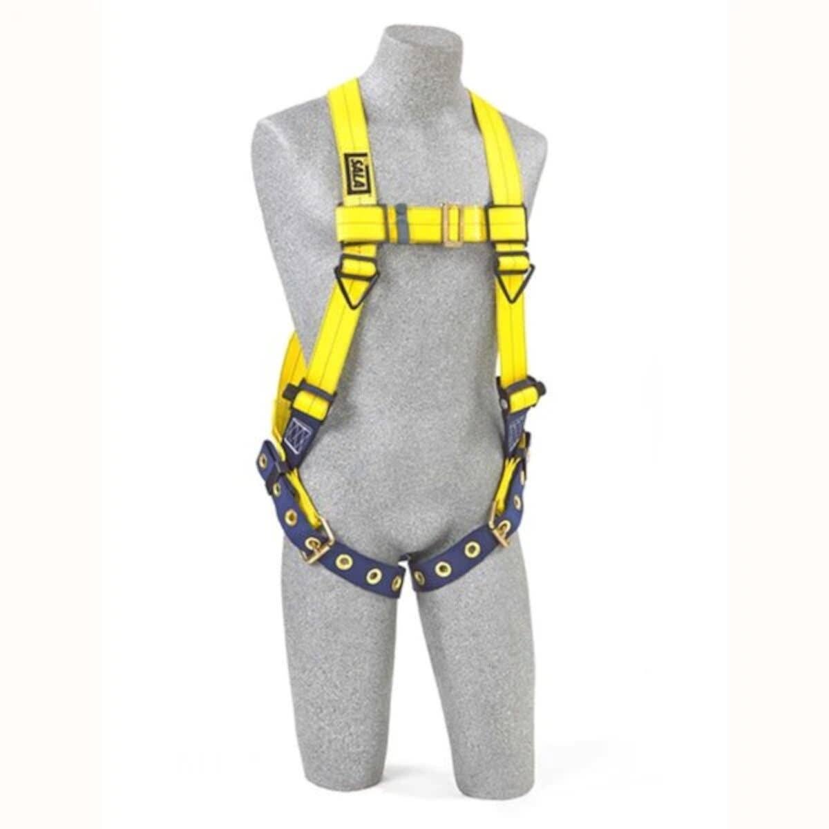 3M™ DBI-SALA® Delta™ Vest-Style Harness 1102000, Back D-Ring, Tongue Buckle Leg Straps - Universal