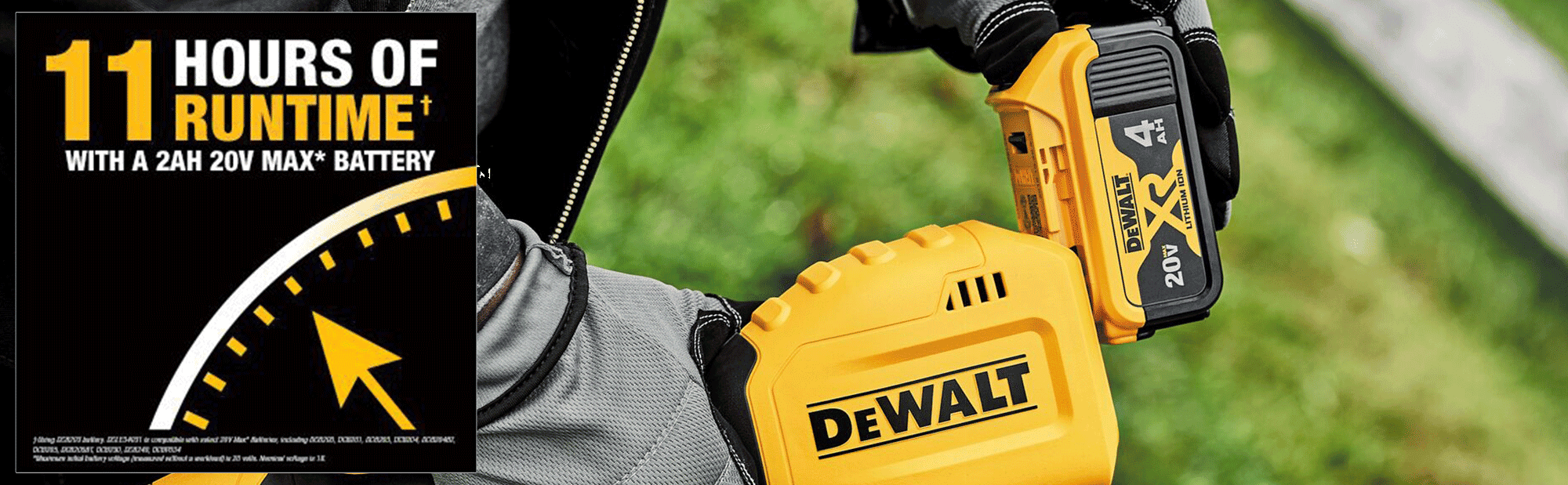 Dewalt 20v xr 4ah battery 2025