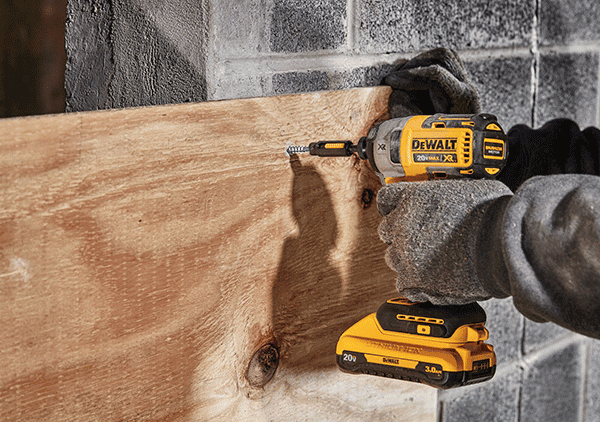 Impact driver concrete 2025 screws
